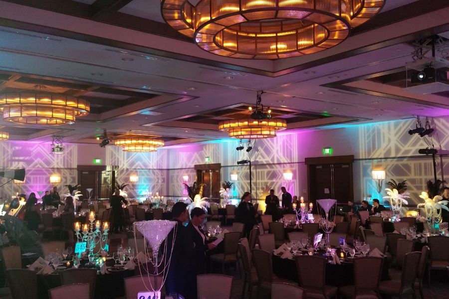 Great Gatsby Reception hall
