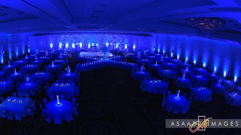 Event lighting uplights